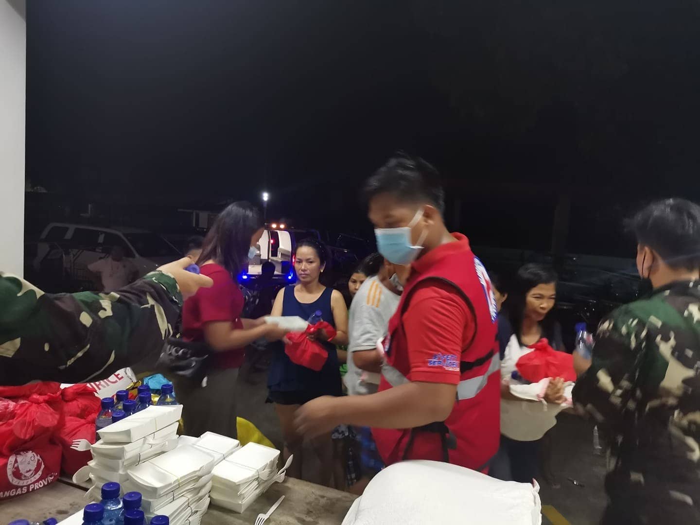 philippine red cross taal eruption operations