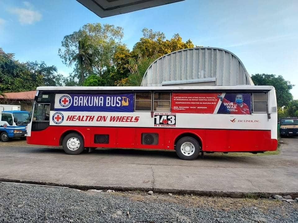 Philippine Red Cross Bakuna Bus