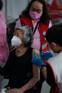 Philippine Red Cross vaccination program