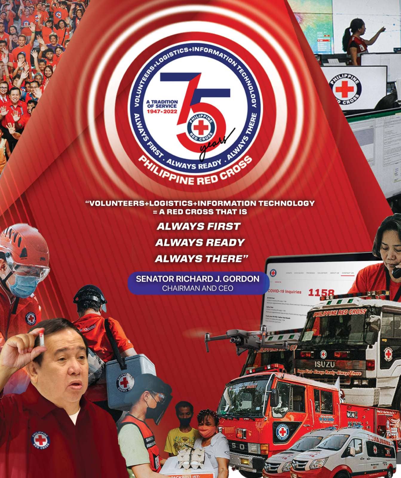 Philippine Red Cross celebrates 75th Anniversary