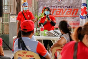 Red Cross at Valenzuela City for Health Caravan