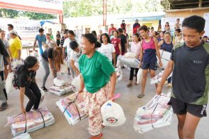 PH Red Cross volunteers continue aid efforts in Datu Odin Sinsuat, Maguindanao