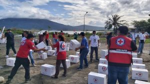 Philippine Red Cross Laguna Chapter sends relief goods to Paeng affected communities in Laguna