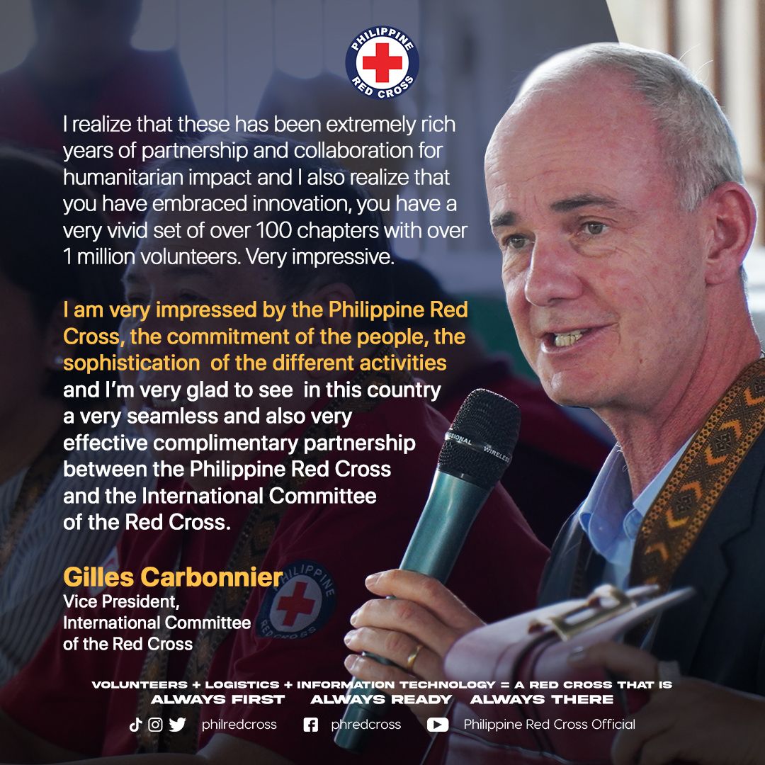 PRC bakuna buses goes to Mindanao with ICRC Vice President