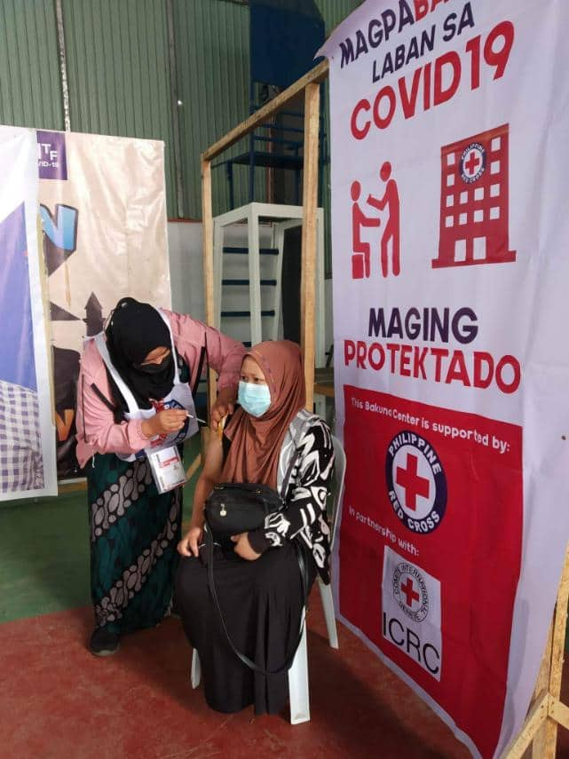 COVID-19 vaccines rollout by Philippine Red Cross